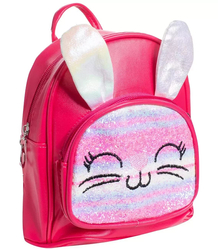 Charming children's backpack mouse with glitter USZKA