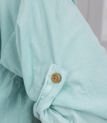 Stylowa koszula SZTRUKS ze ściągaczem bawełniana