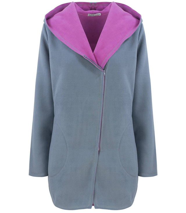 Women's warm parka fleece hoodie