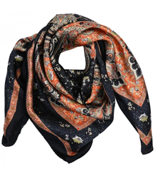 Stylish Elegant Scarf Mix of beautiful patterns 70x70 cm