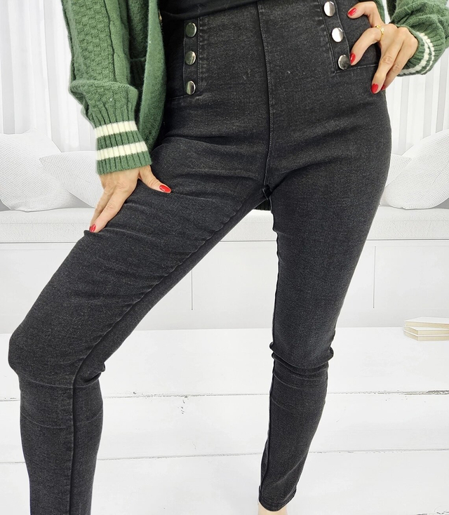 Damskie spodnie jegginsy tregginsy skinny Eleganckie