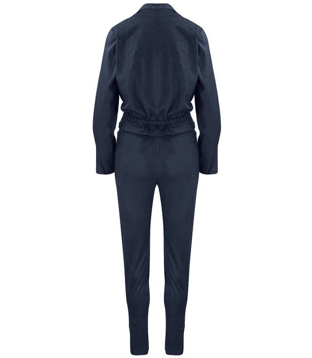 Track suit, suede sweatshirt and pants set