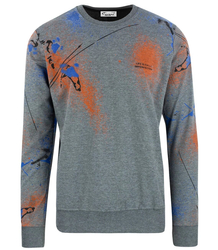 Men's long-sleeve printed sweatshirt