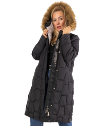 Long jacket quilted winter coat URBAN LONG PUFF