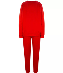 Tracksuit, pants, sweatshirt, one-color set