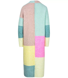 Cardigan colorful long sweater ELIZABETH