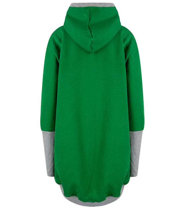 Warm oversized sweatshirt PARKA sweatshirt hoodie