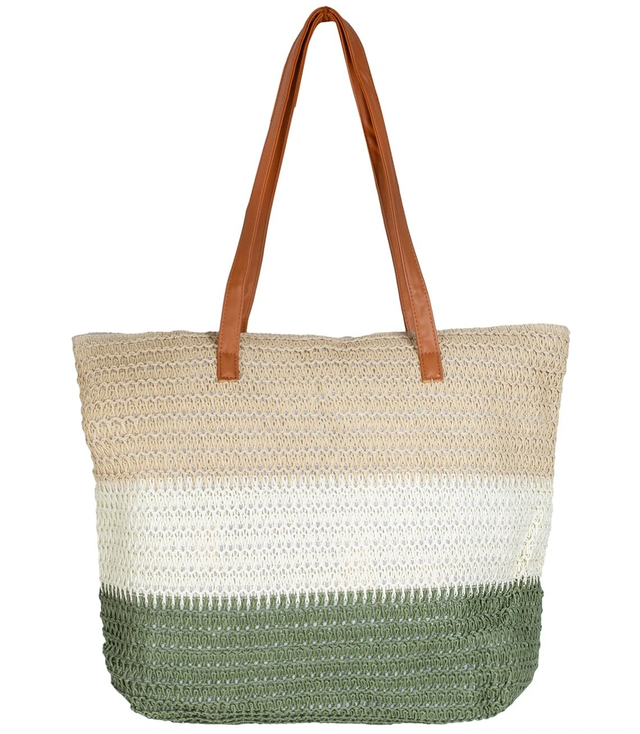 Mega large summer beach bag, braided, 3 colors