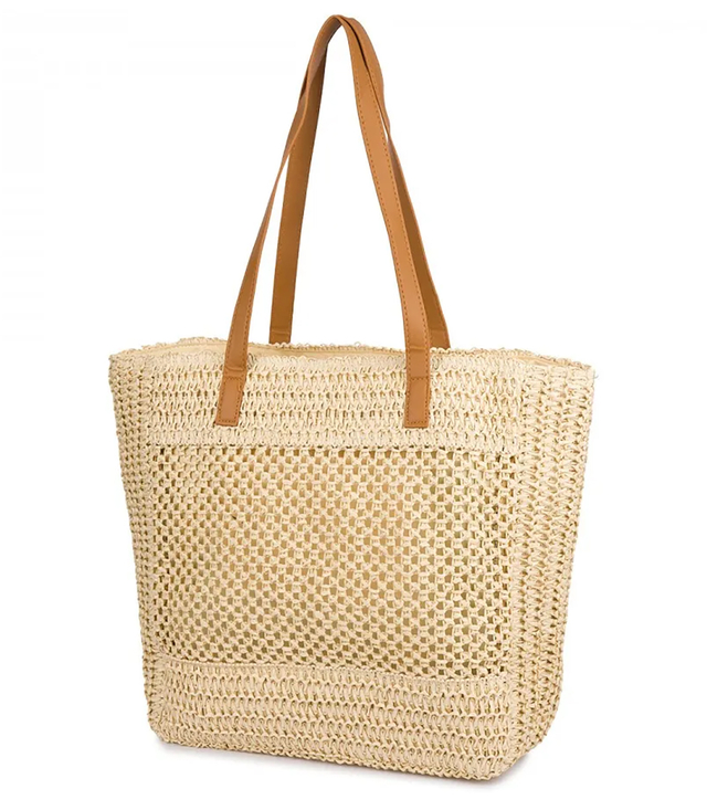 Torebka shopper boho z plecionki RIVE GAUCHE