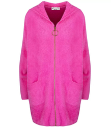 Warm coat ALPAKA Cardigan teddy bear nice cozy ELA