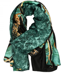 Stylish shawl scarf floral pattern Elegant 180x90 cm