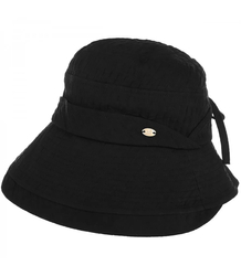 Women's summer cloche hat with binding 