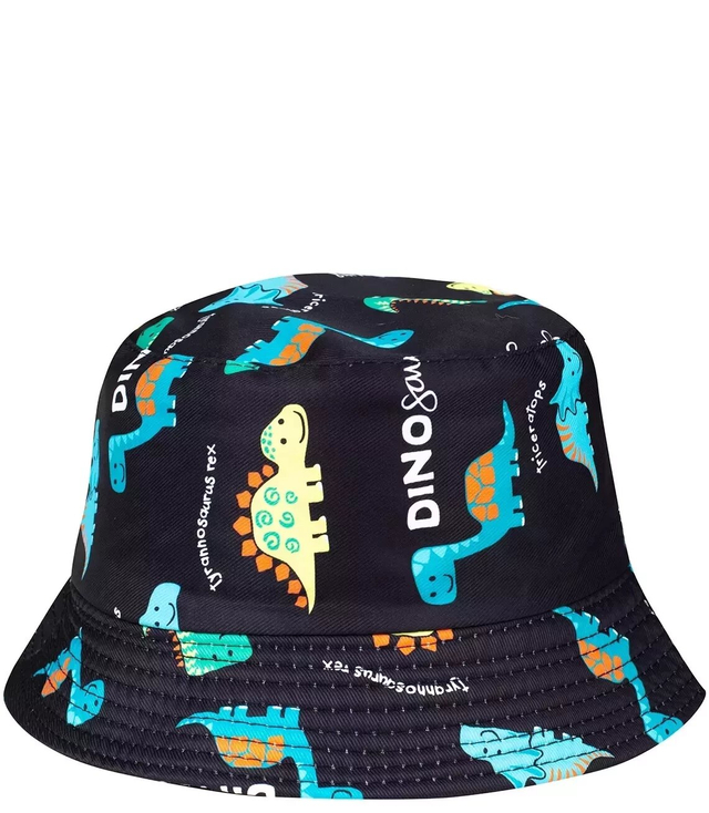 Dziecięcy dwustronny kapelusz bucket hat kolorowy