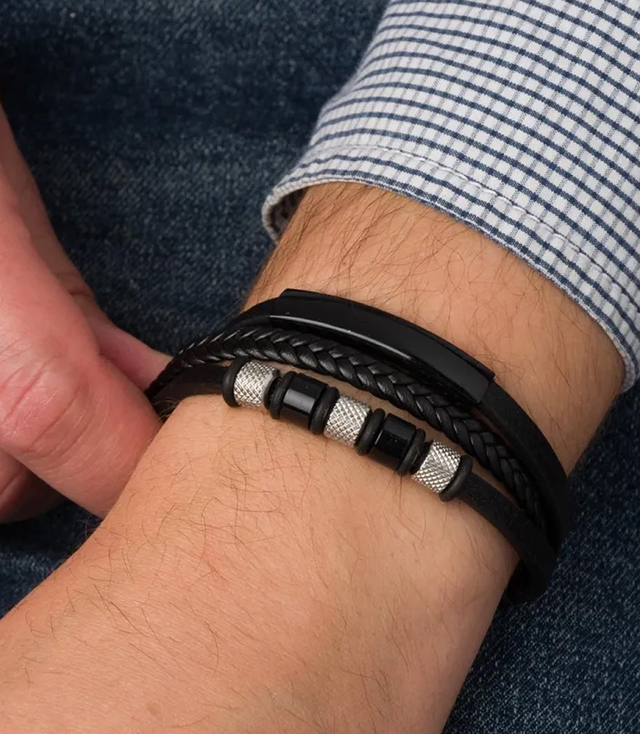 Men's bracelets perfect for a gift braided
