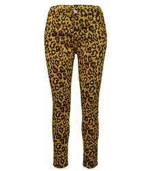 Super high waisted animal skinny pants