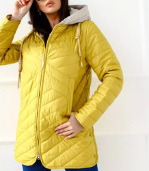 Women's transitional spring quilted jacket LAURA
