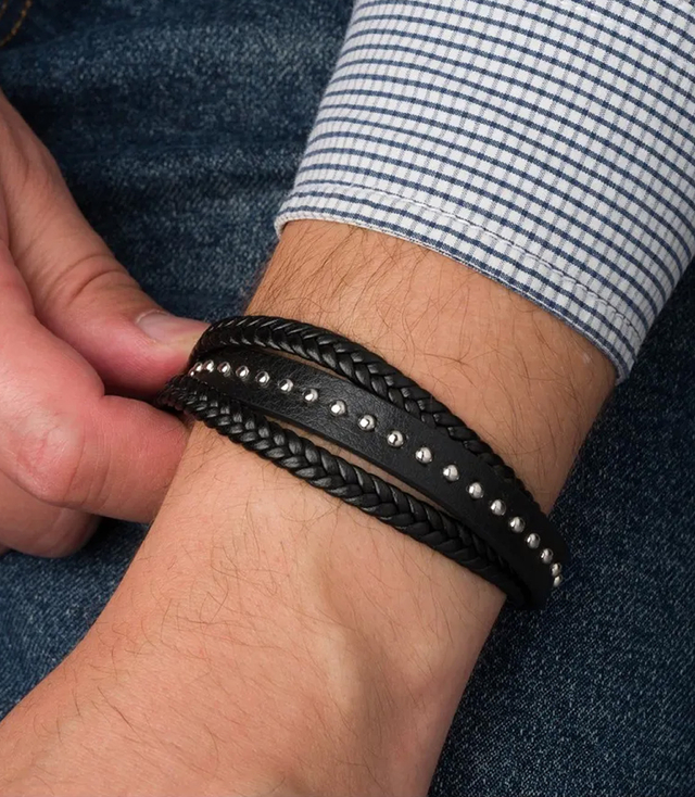 Men's bracelets perfect for a gift braided