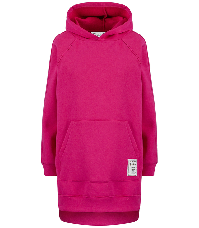 Warm oversized BASIC hoodie