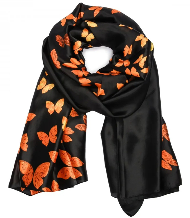 Stylish shawl scarf floral pattern Elegant 180x90 cm