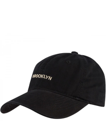 Czapka z daszkiem bawełniana regulowana unisex haft BROOKLYN