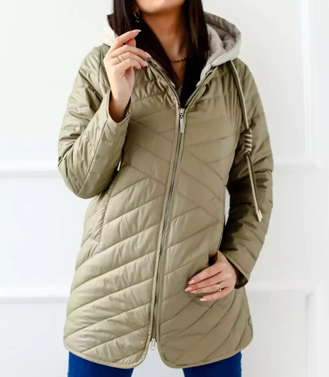 Women's transitional spring quilted jacket LAURA