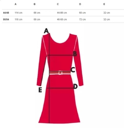 Gładka szmizjerka sukienka tunika PLUS SIZE