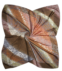 Colorful shawl scarf beautiful spring ombre