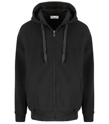 Men's warm, thick sweatshirt with a hood