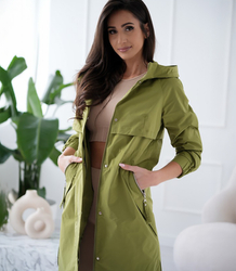 Women's trench coat transitional parka VICTORIA