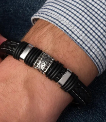 Men's bracelets perfect for a gift braided