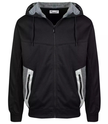 Hybrid men&#39;s transitional sweatshirt jacket