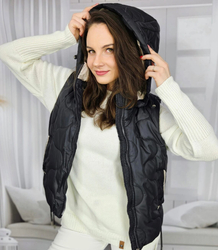 Women's short sleeveless vest PLUS SIZE LILY