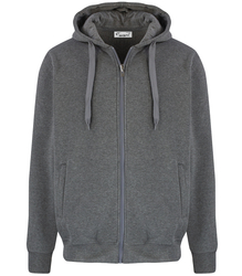 Men's warm, thick sweatshirt with a hood