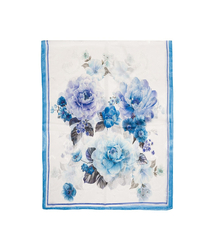 Damski wzorzysty szal w kwiatki 70x180