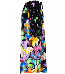 SPANISH tunic mini dress with butterflies