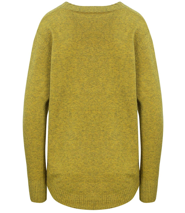 Sweter Klasyczny Gładki ciepły w SEREK 