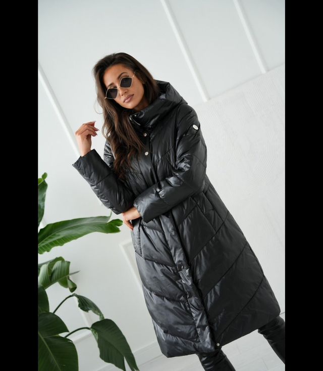 Warm women's winter coat Quilted Insulated MATYLDA