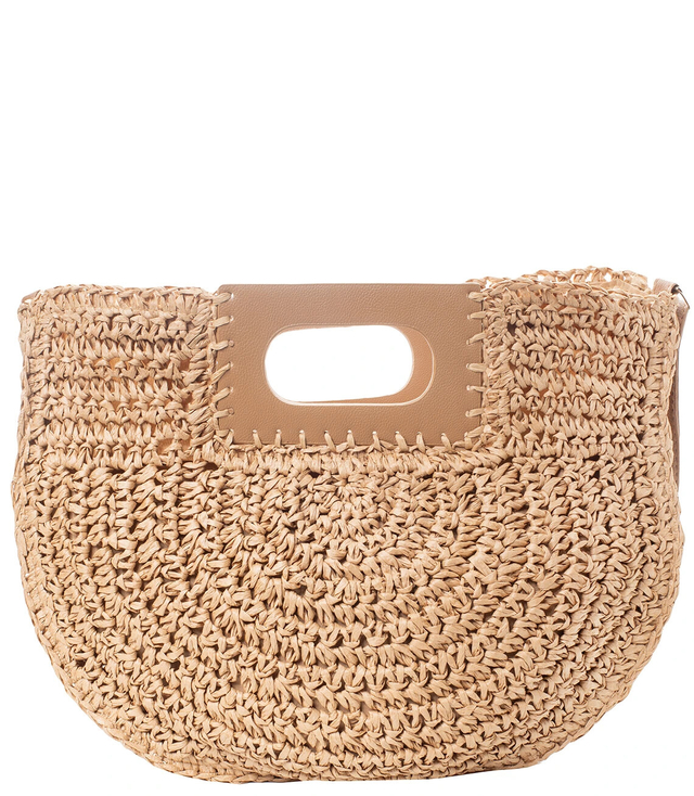 Wednesday summer bag shoulder bag braided rounded