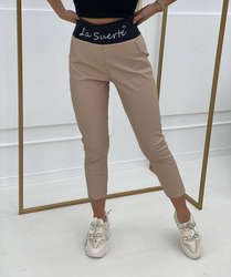 Slimming leggings Eco leather pants
