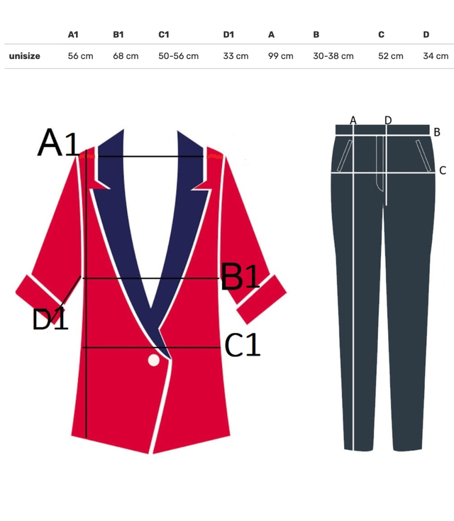Corduroy set pants with belt and jacket shirt CHICA