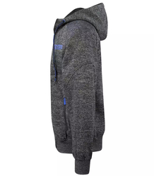 SZARA Luźna bluza z kołnierzem i suwakiem