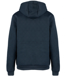 Men's sweatshirt with a hood, warm, thick, inscriptions, pockets