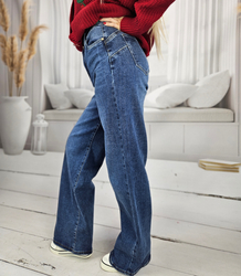 Women's denim pants Classic blue baggy jeans KATHRYN