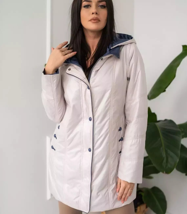 Damska kurtka przejściowa elegancka stylowa ULA