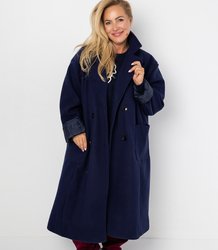 Women's long loose oversized coat CINDY