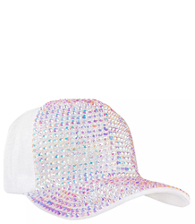 Children's cap with large crystals