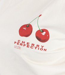  Women's oversize sweatshirt cherry print CHERRY PERFECTION