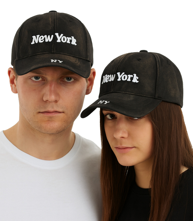 NEW YORK UNISEX baseball cap with decorative patch