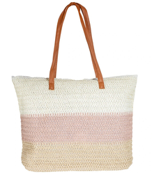 Mega large summer beach bag, braided, 3 colors