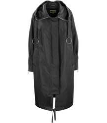 Women's transitional oversize hood coat
